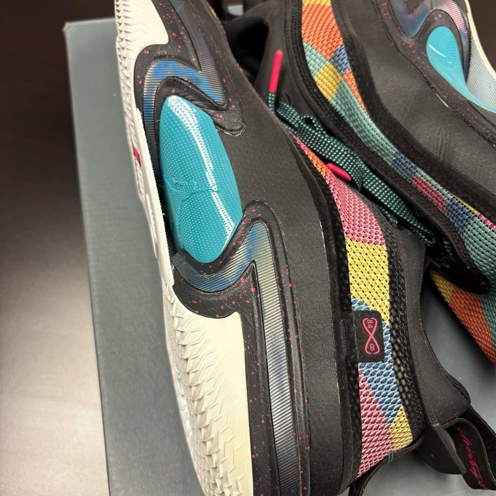 Air Jordan Nike Multicolor Sneakers w/Air Zoom Technology Size 14 - Picture 6 of 14
